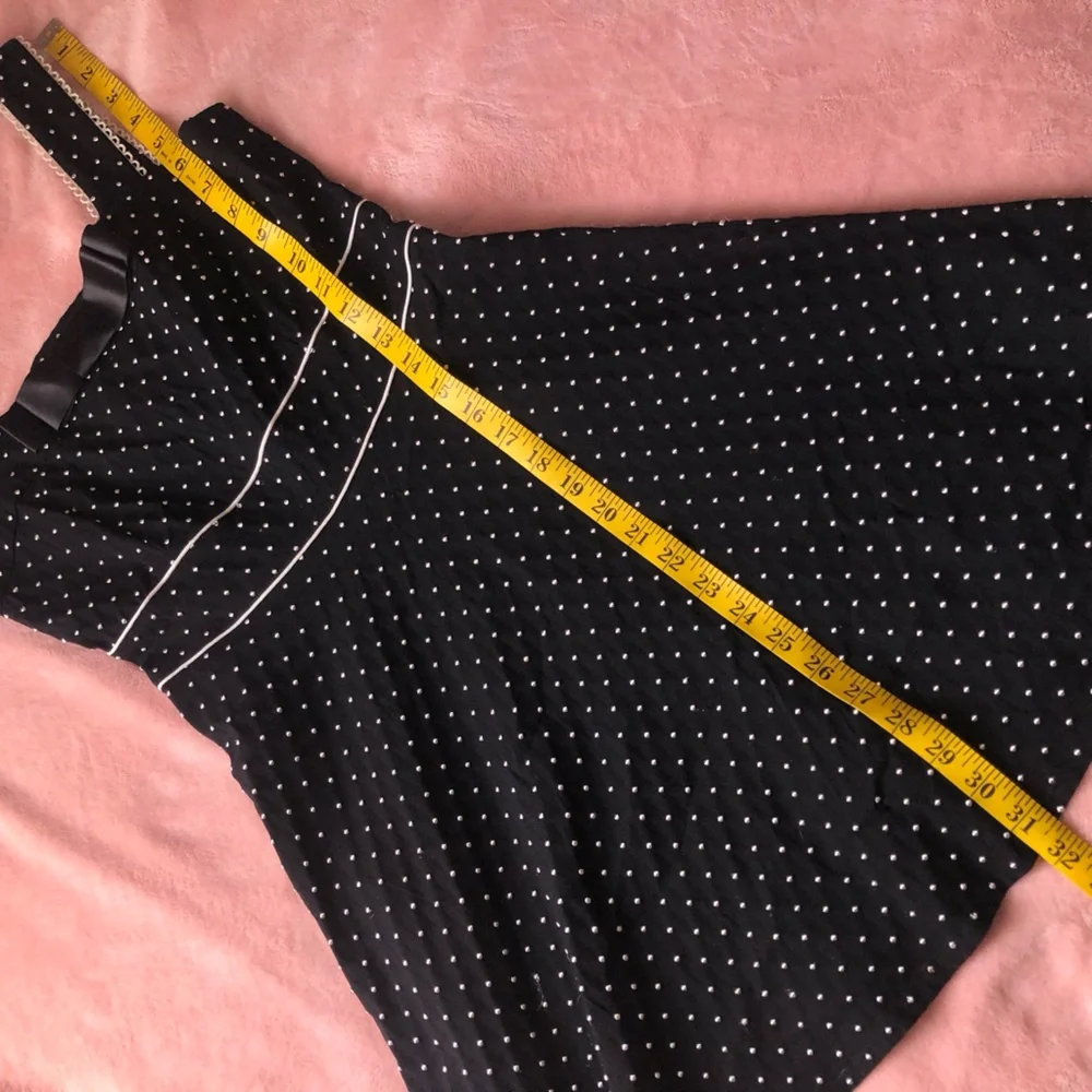 Black and white polka dot dress - Picture 6 of 6